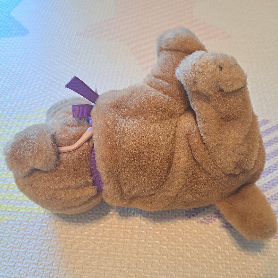 AVANTI サングラス付きブルドッグ　ぬいぐるみ　犬　ブルドッグ　昭和レトロ