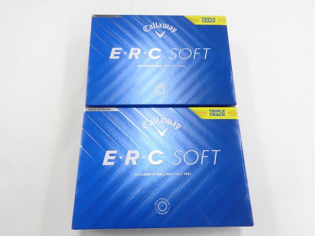 ☆新品未使用☆ERCソフト イエロー トリプルトラック 2ダースセット