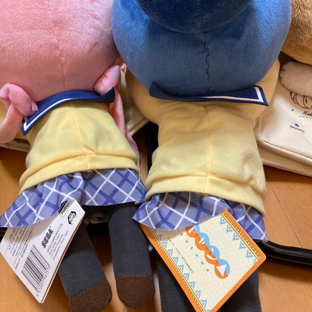 ゆるキャン 寝そべりスペシャルぬいぐるみ２種　ビッグぬいぐるみ　ちくわ