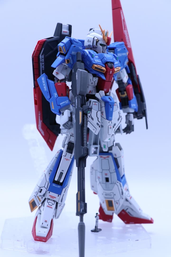 RG 1/144 ゼータガンダム Zガンダム 【改修 塗装 完成品】