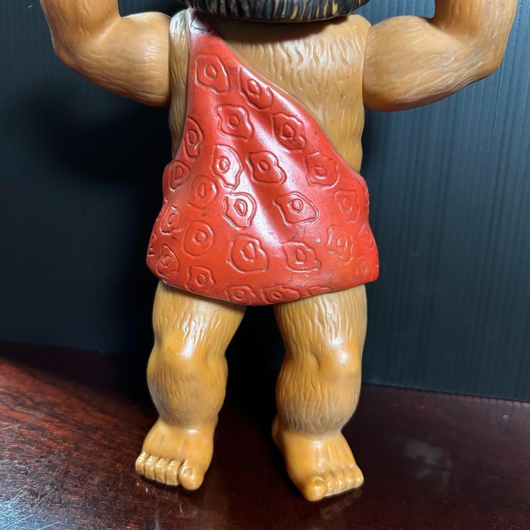 獣人　ゴリラマン　タイガーマスク　ソフビ　当時物　中嶋製作所 　プロレス