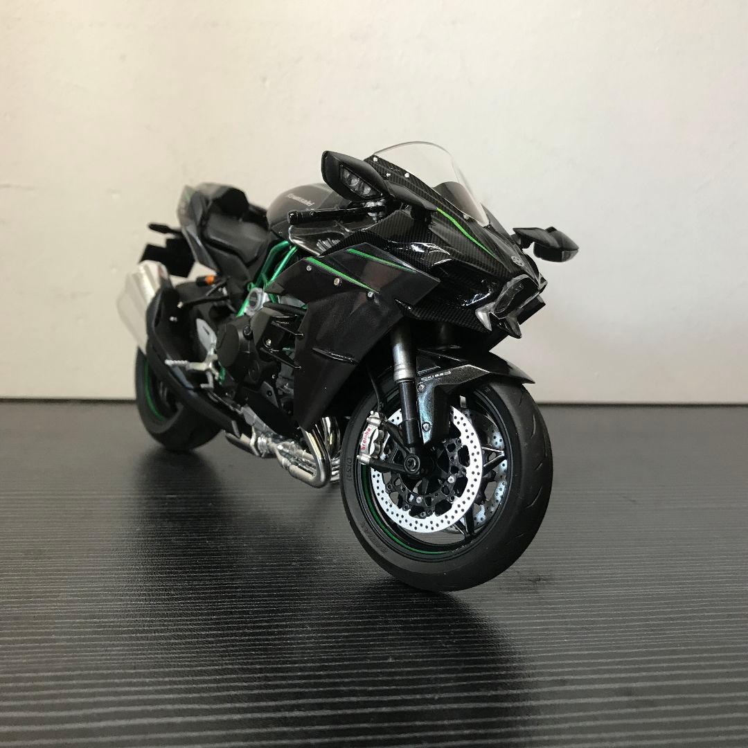 カワサキ H2 CARBON, タミヤプラモデル完成品