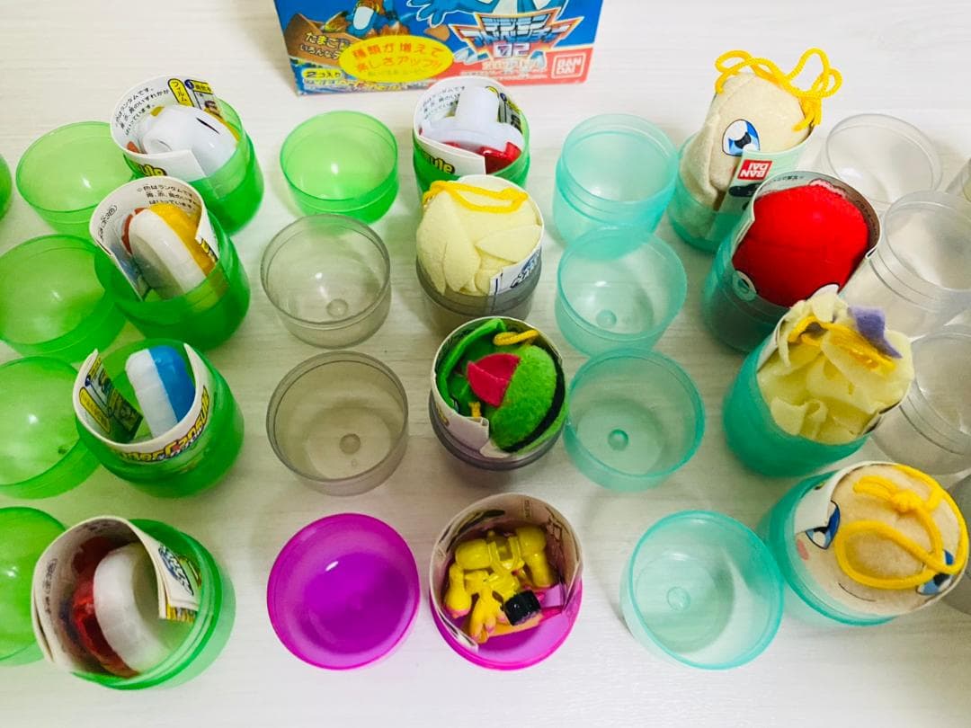デジモンアドベンチャー　02 ワンダーカプセル 当時物 未開封品あり　レトロ