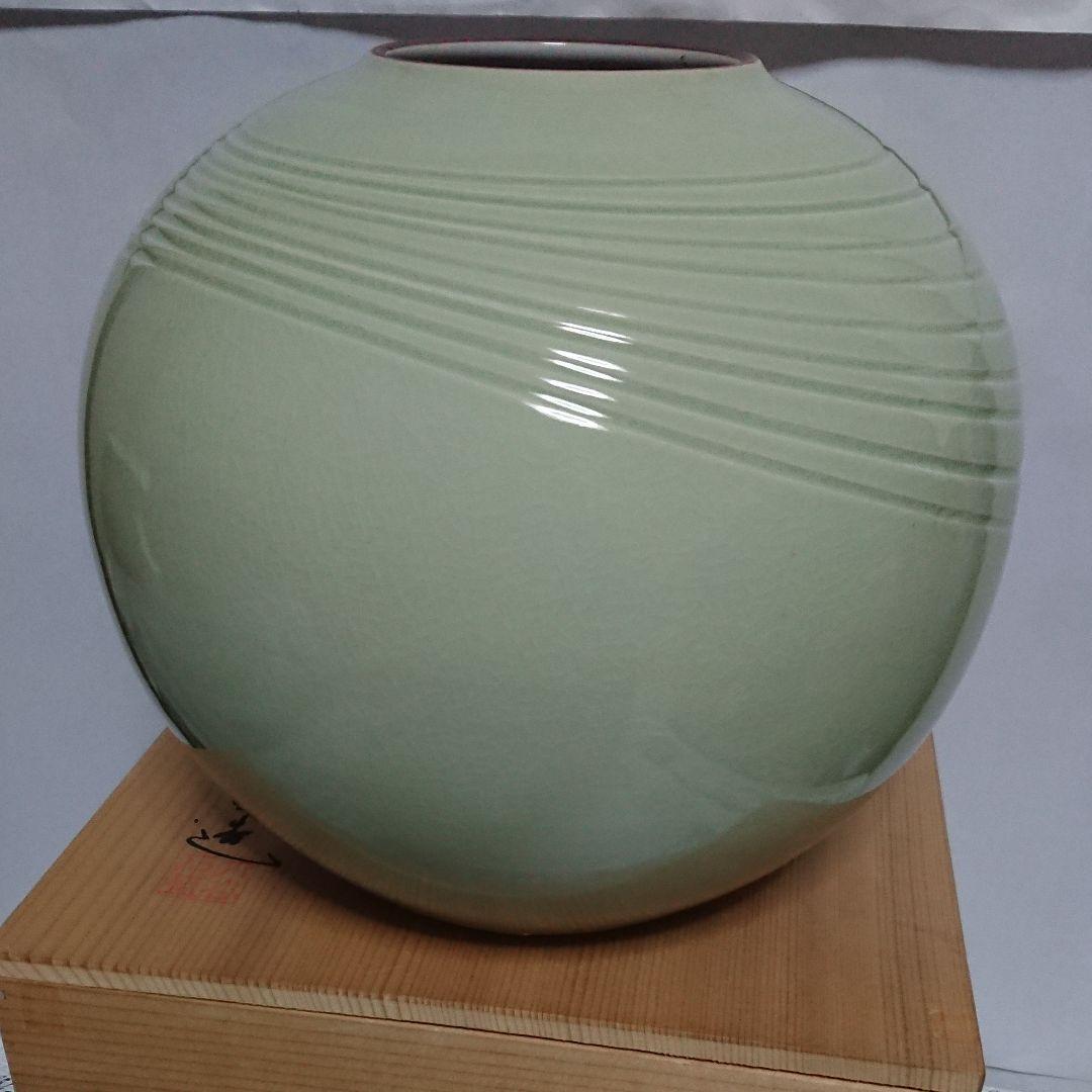 九谷焼・花瓶・未使用品