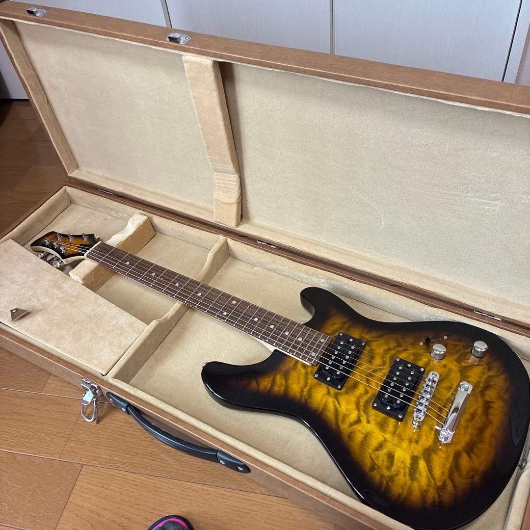 専用ハードケース付エレキギター