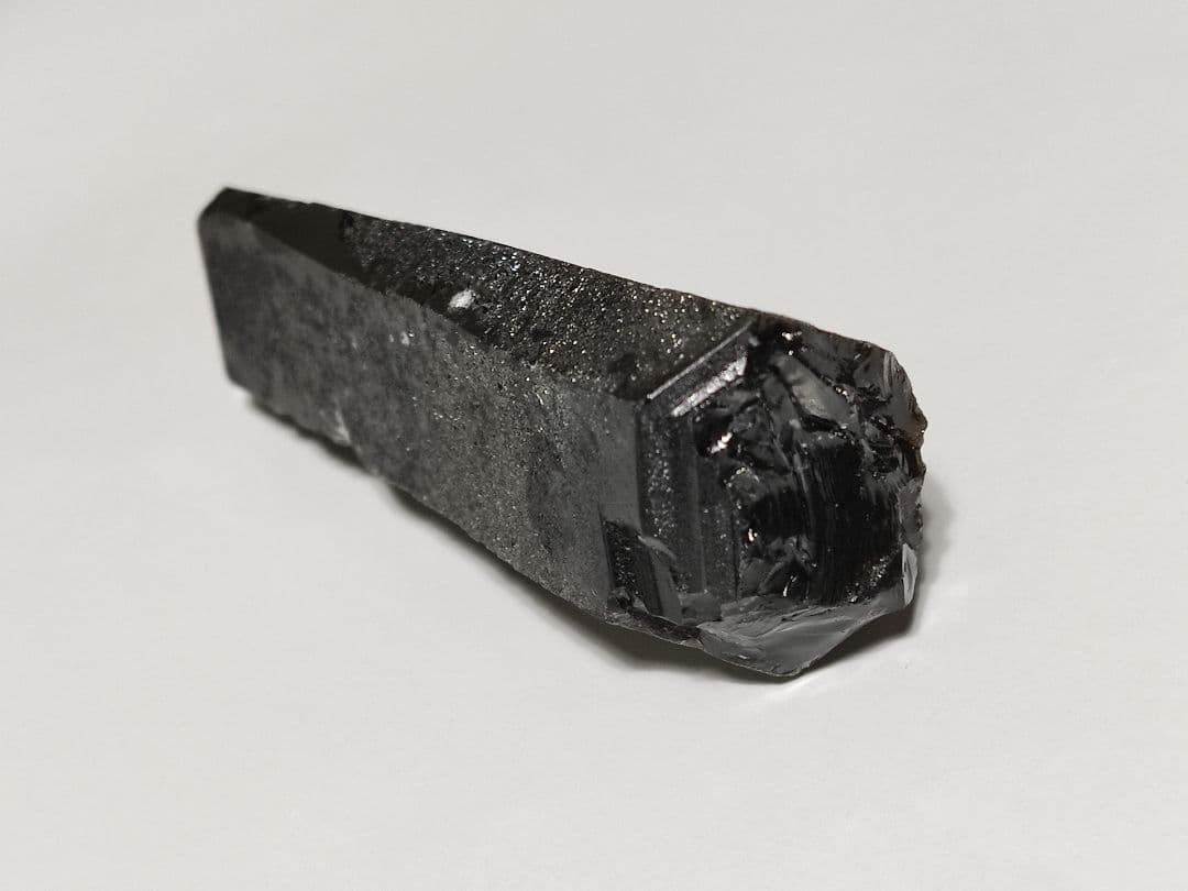 パワーストーン　モリオン　黒水晶　レコードキーパー入り　63g　No.395