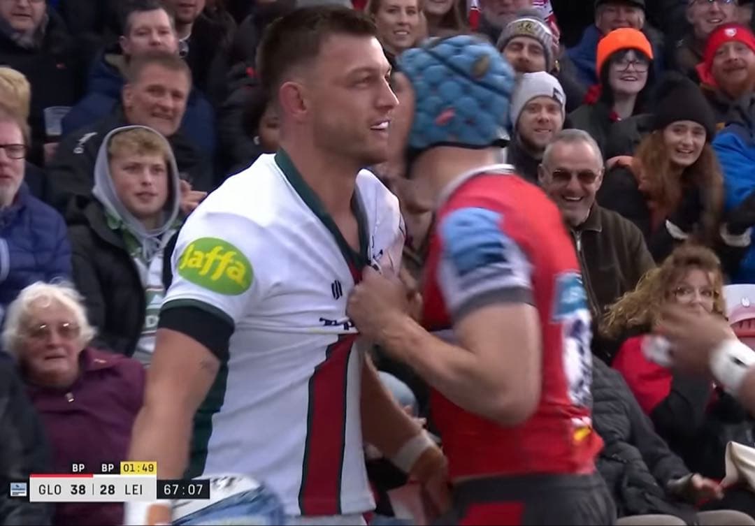 プレミアシップ ラグビー ポラード実使用 両面直筆サイン入りジャージ