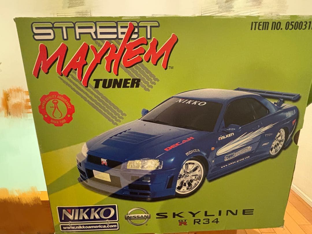NIKKO 1/5 NISSAN スカイライン GTR R34 巨大ラジコン