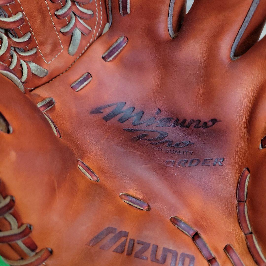 ミズノプロ オーダーグラブ 耕作刻印 内野手用 クレストハイド