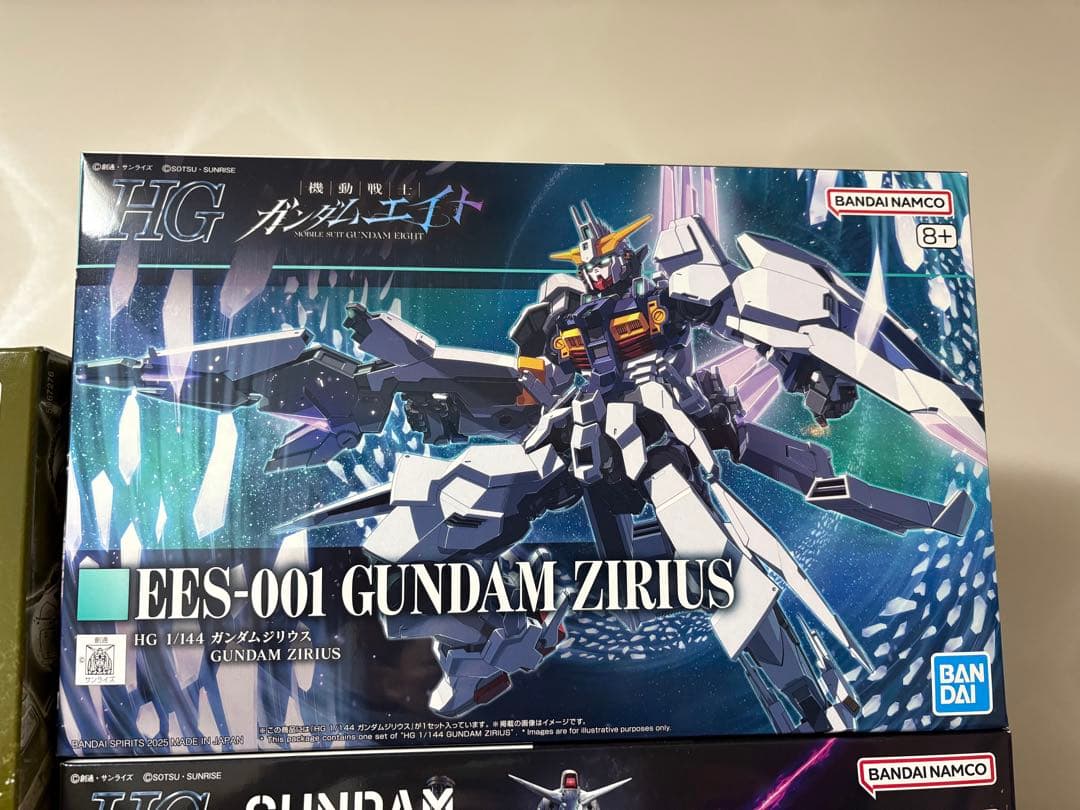 HG ガンダムジリウス&ガンダムEX&ザクII ルショーン機＆無識別型ザクⅡ