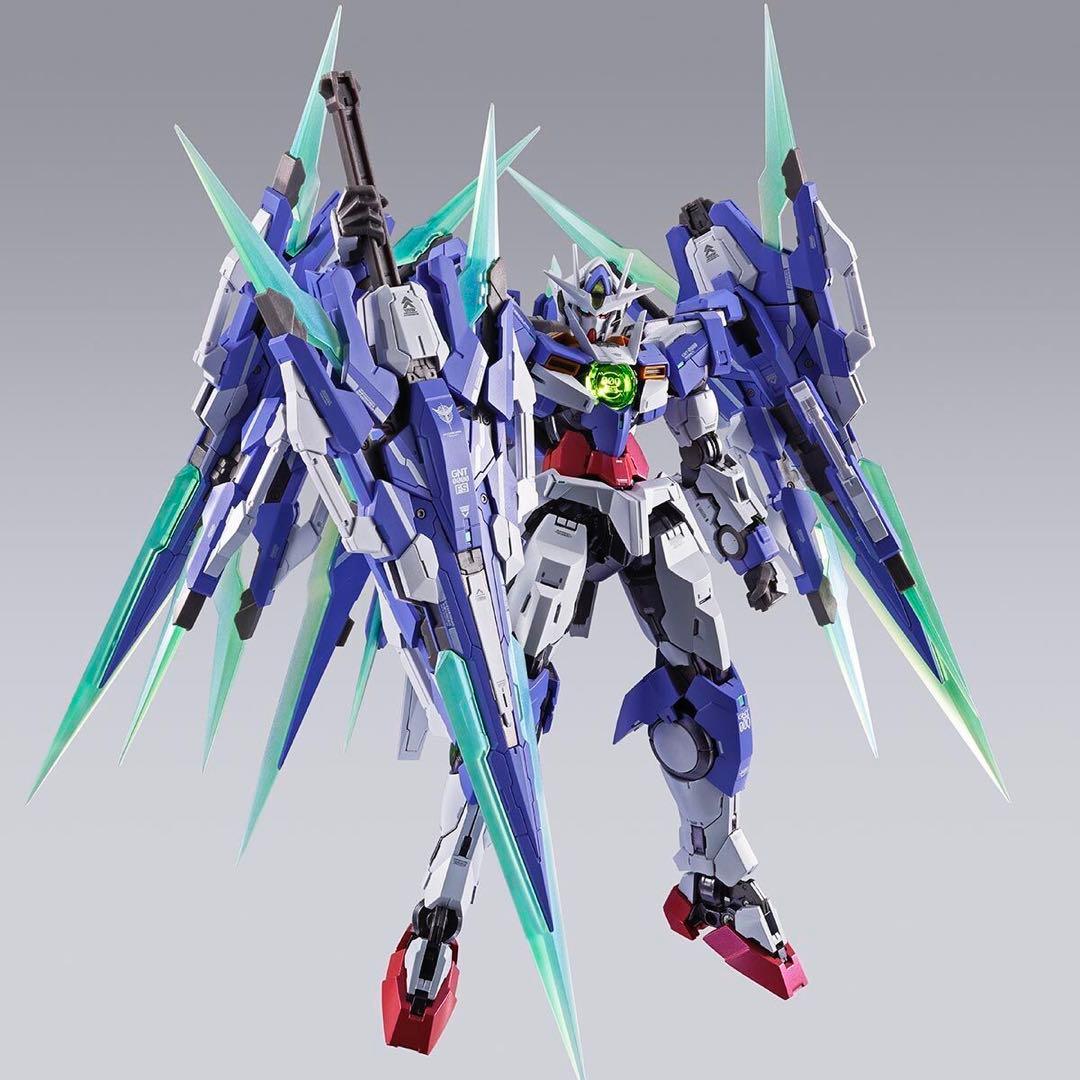 お値下げ中 L BUILDダブルオークアンタフルセイバー＋オプション2点