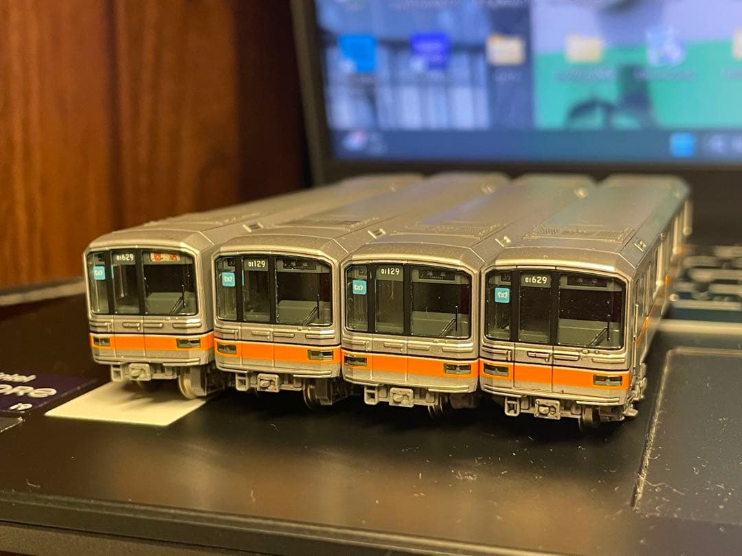 【加工品】東京メトロ 01系 銀座線 12両セット nゲージ 鉄道模型