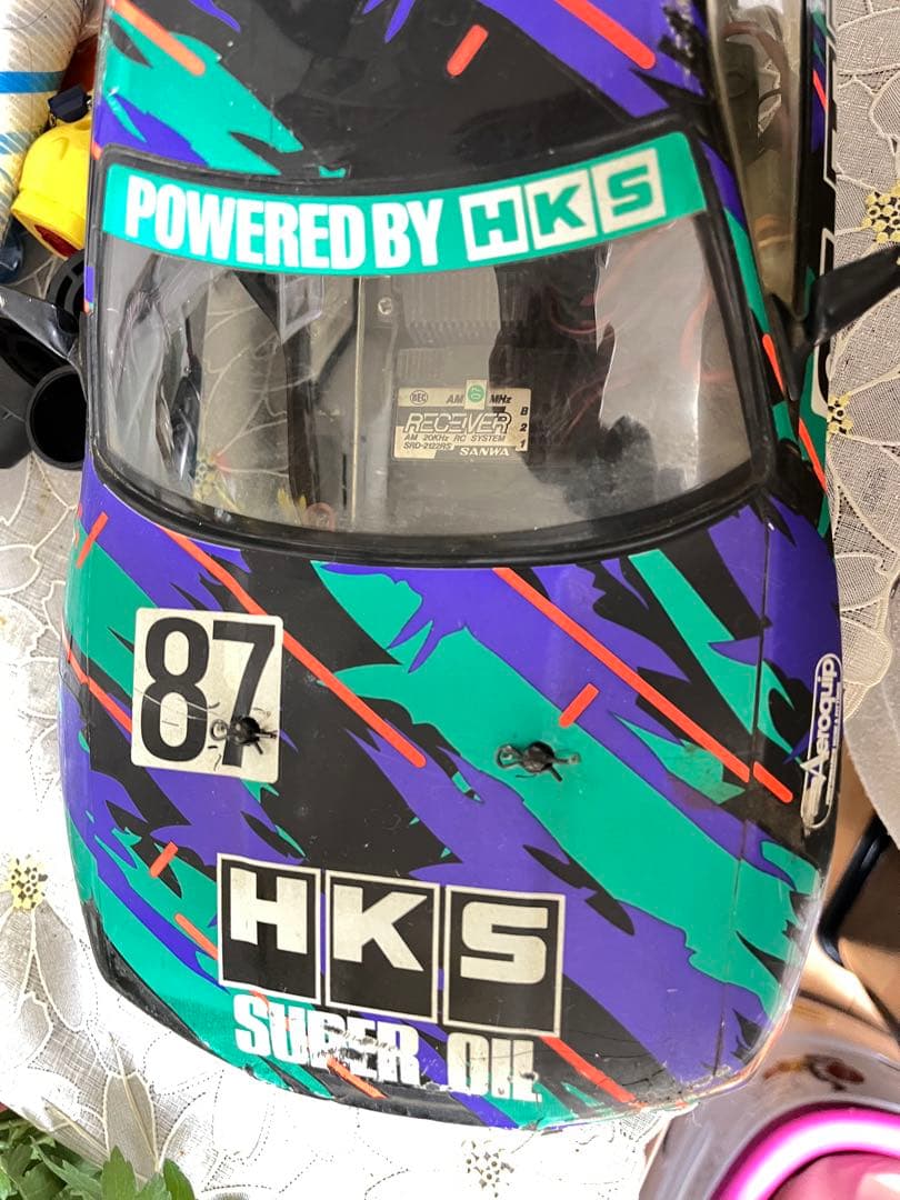 タミヤ 1/10 電動RC TA-02シャーシ HKS スカイラインGT-R