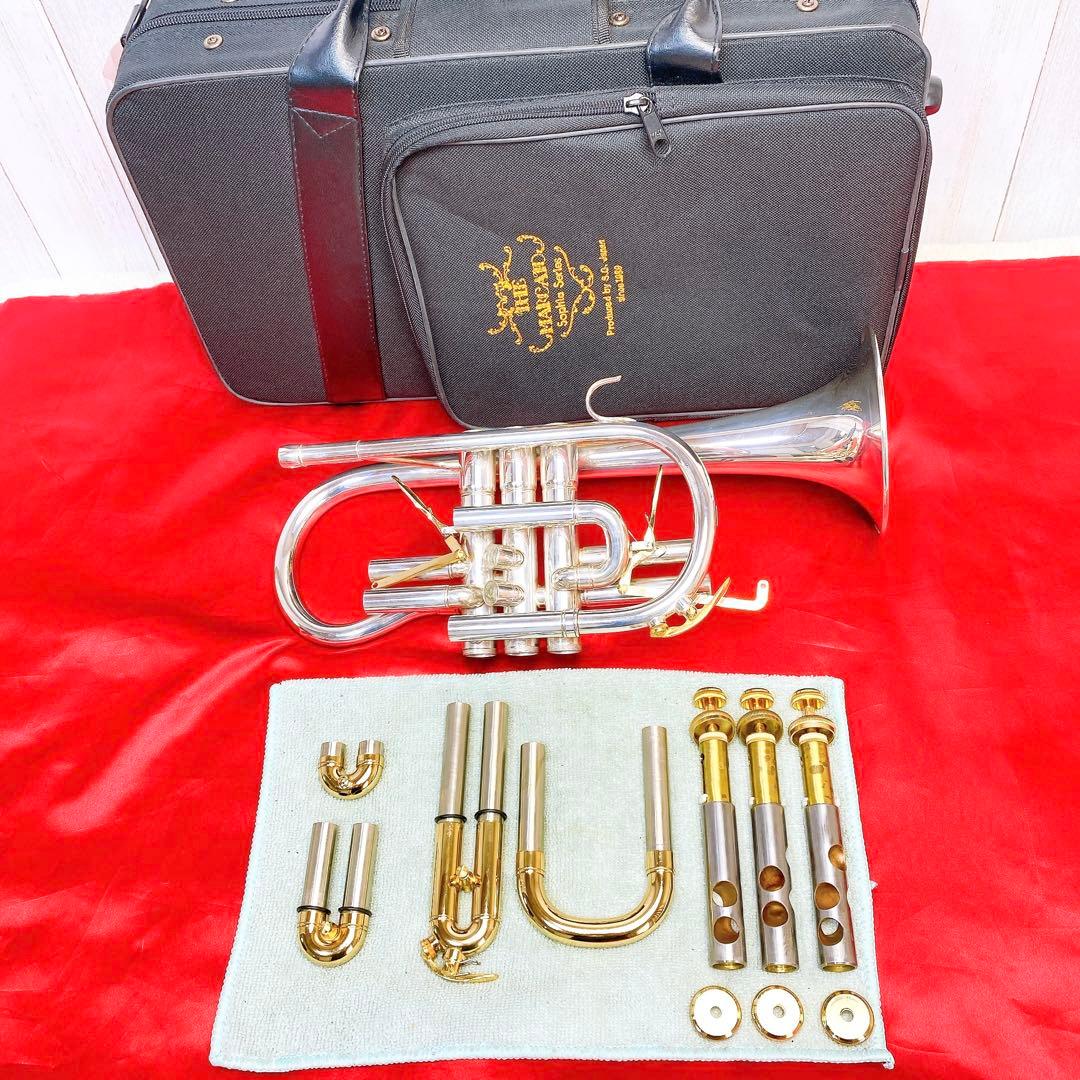 MARCATO マルカート コルネット B♭ マウスピース付き