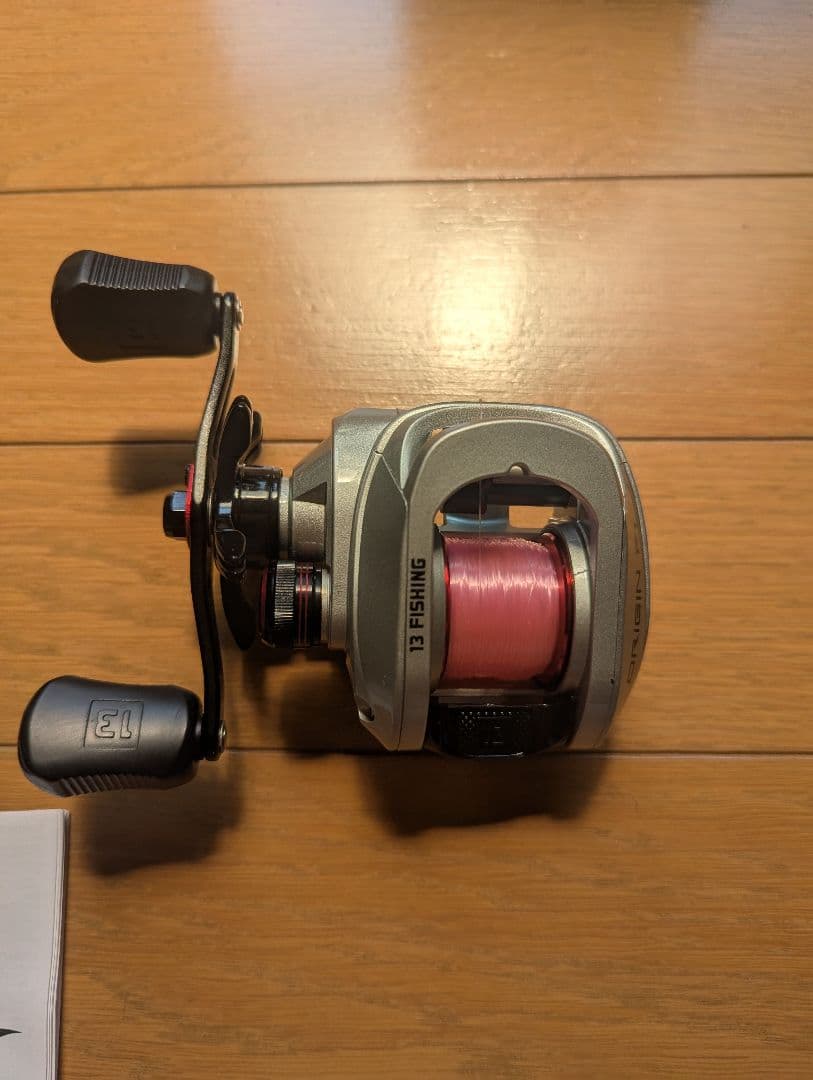 バス釣り　ベイトリール　13fishing ORIGIN F1