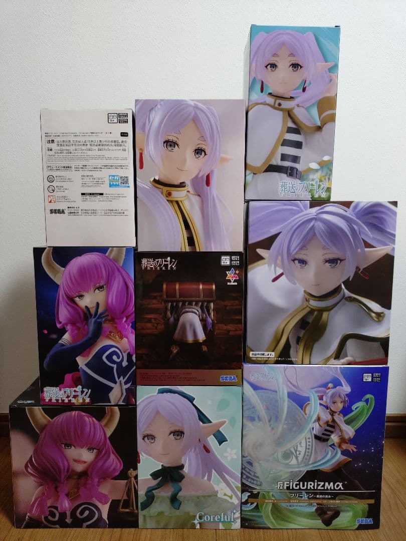 葬送のフリーレン　フィギュア　9点セット　まとめ売り