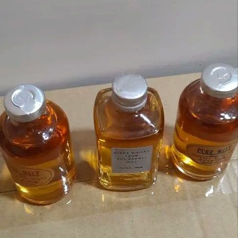 NIKKA フロムザバレル&ピュアモルトブラックミニボトル3本セット50ml