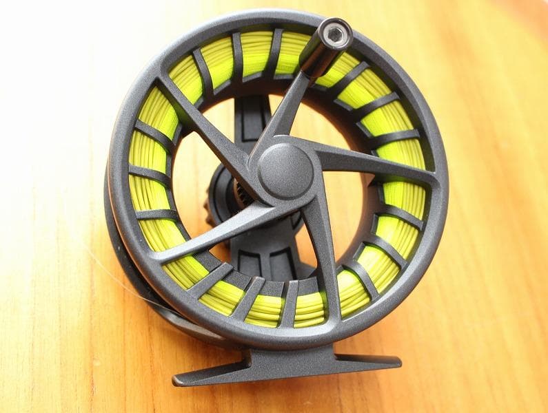 ラムソン リキッド Sシリーズ フライリール LQS-5+REEL-DYBRK