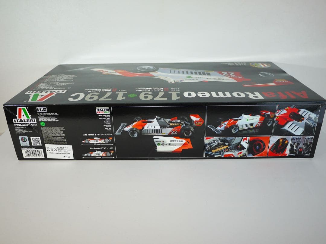 自動車 Alfa Romeo 179 179C 1:12 No 4704 ITALERI