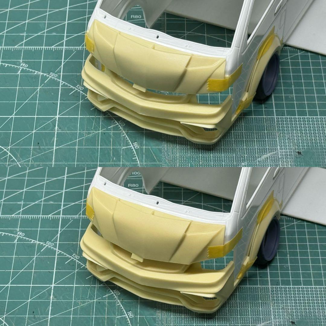 製作中 1/24 200ハイエース S.A.D CUSTOM STINGER J