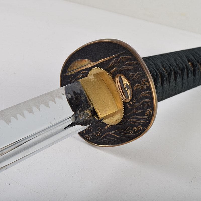 武具　刀装具　日本刀　模造刀　居合刀　刀袋付　C　9372A