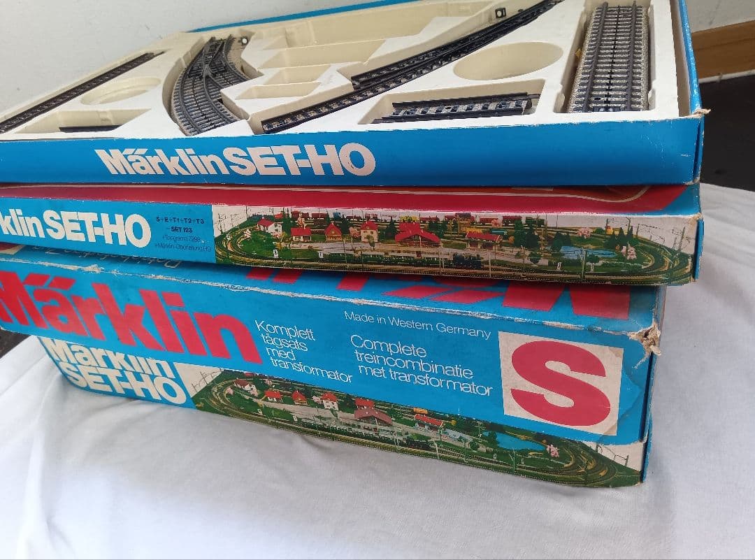 動作確認済み　鉄道模型 Marklin メルクリン SET-HO S　4点セット