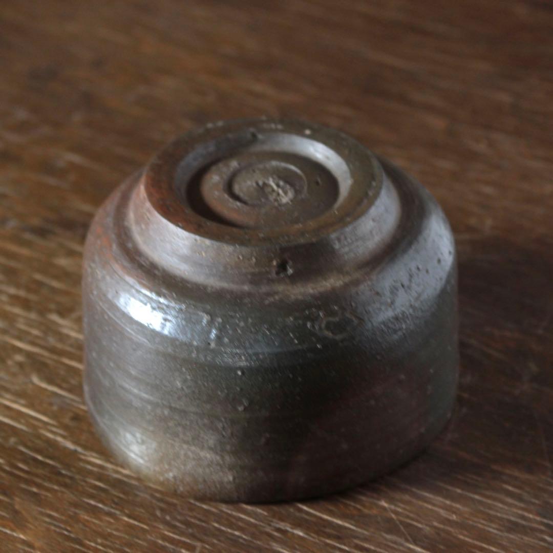 備前 半筒 茶碗 古美術 古道具 茶道具 備前焼 古備前 アンティーク