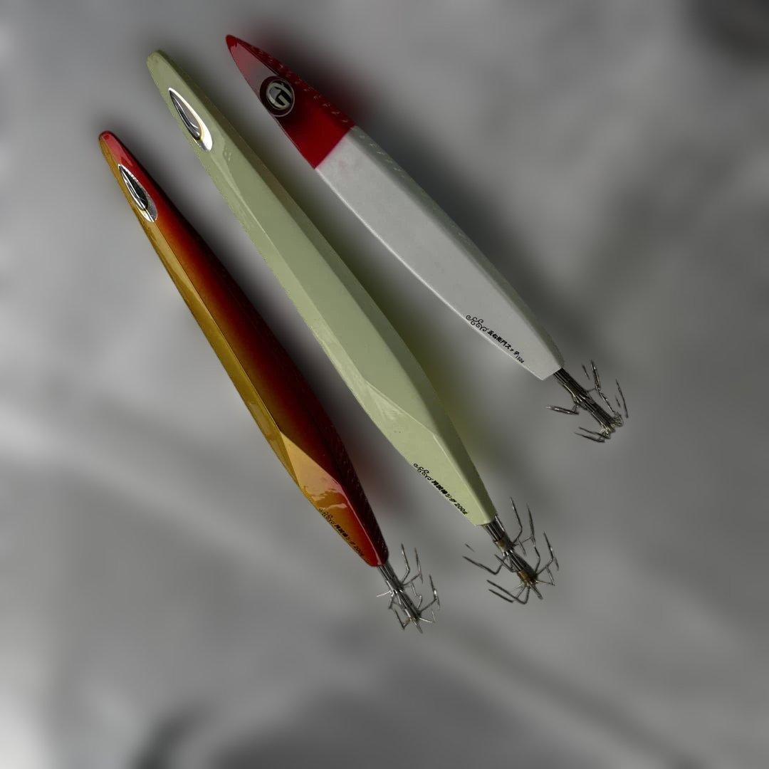 タルイカ ジークラック 月泥棒シグ200g 2本 五右衛門スッテ 150g