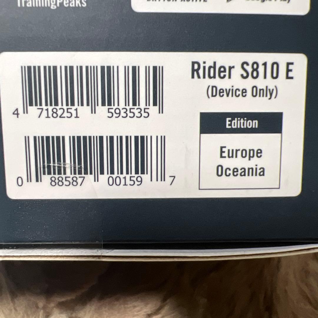 新品未開封　ブライトン Bryton Rider S810E (本体のみ)