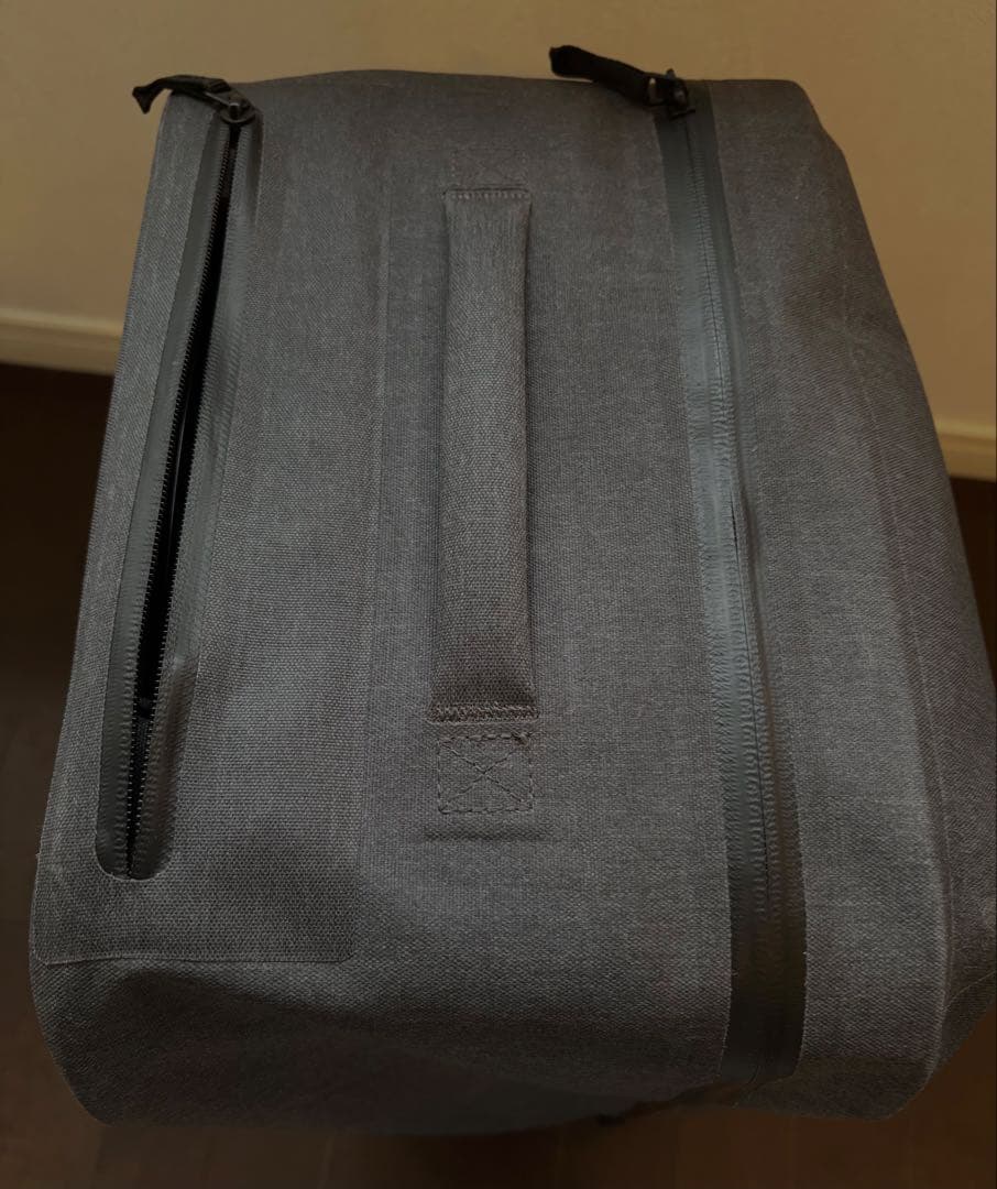 美品MUJI ヴェルダー ソフトキャリーケース 36L グレー