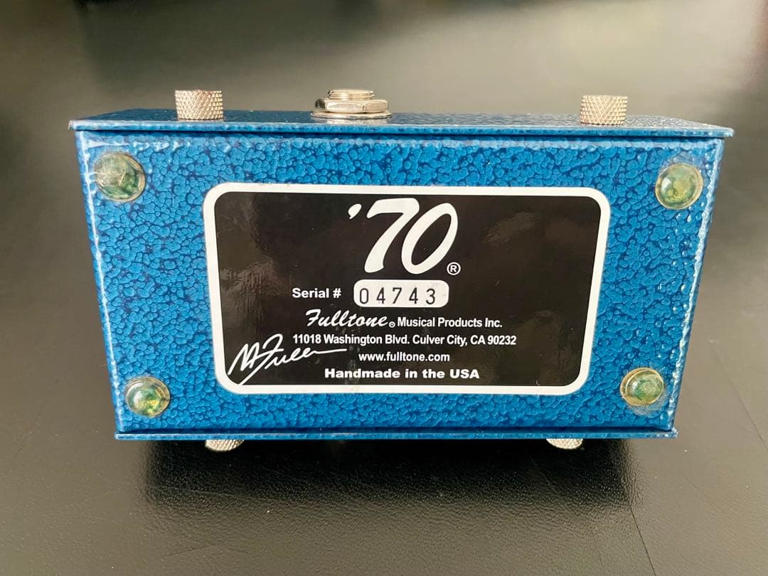 値下げ Fulltone '70 BC-108C ギターエフェクター フルトーン