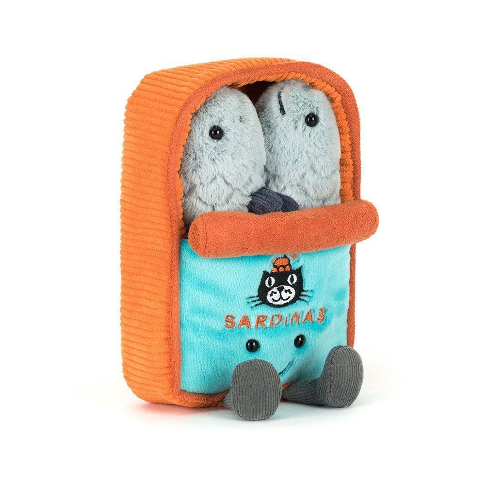 新品　ジェリーキャット　オイルサーディン　缶　ぬいぐるみ　ギフト袋付き
