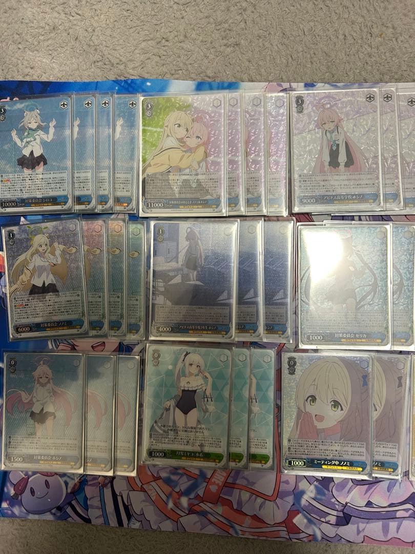ヴァイスシュヴァルツ　ブルーアーカイブ　デッキ