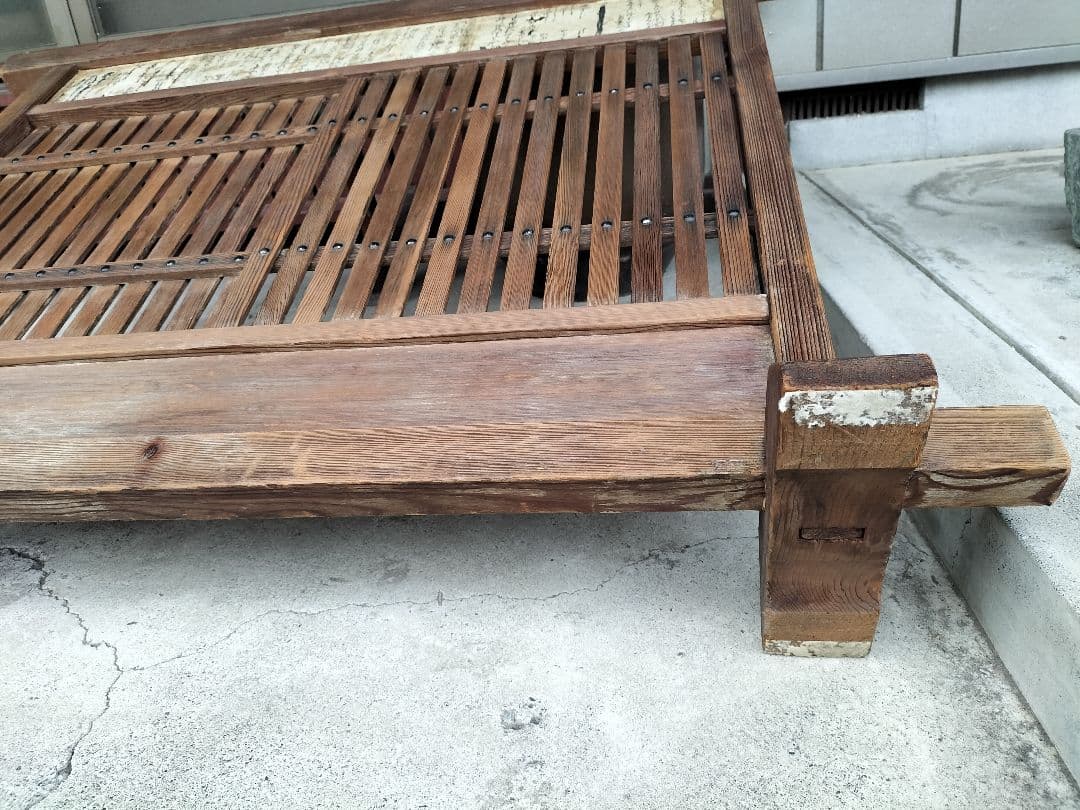 送料込！当時物　ついたて　間仕切り　レトロ　アンティーク　木製　古家具