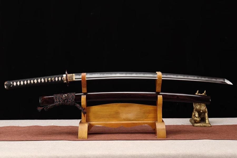 【侍一筋の雪】 日本刀 模造刀 居合刀 武士道 武蔵 鑑賞用 手鍛造打