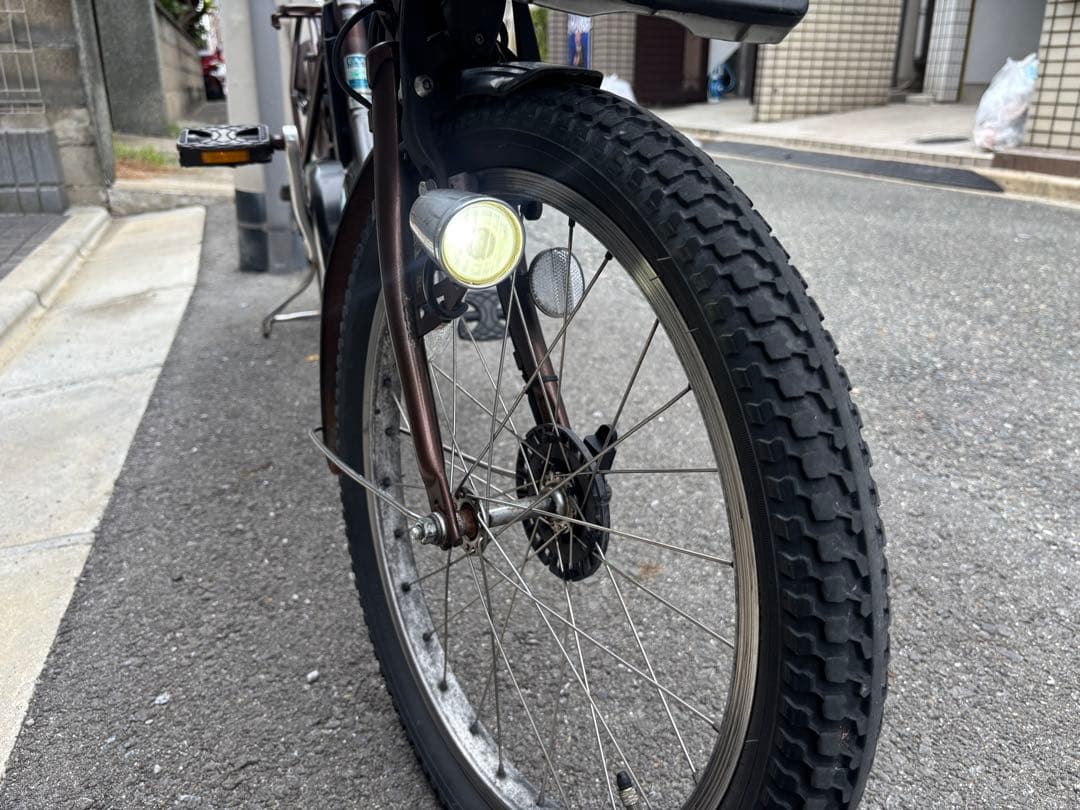 BRIDGESTONE アンジェリーノ電動アシスト自転車 8.9ahフル点灯