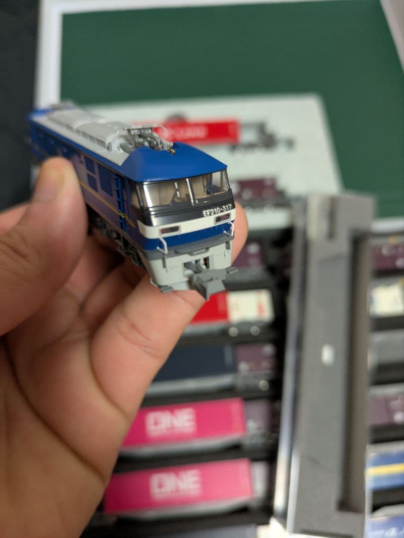 kato ef210　海コン貨物列車セット