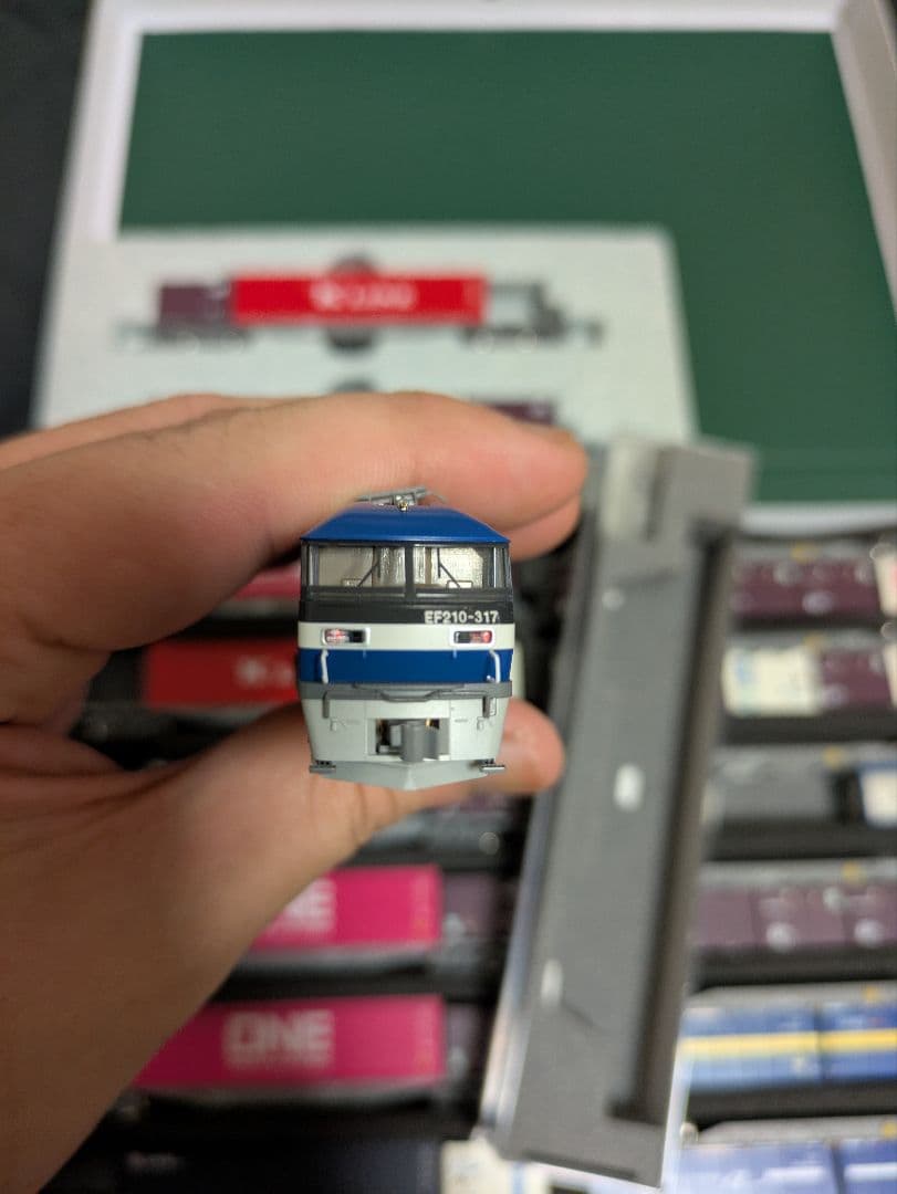 kato ef210　海コン貨物列車セット
