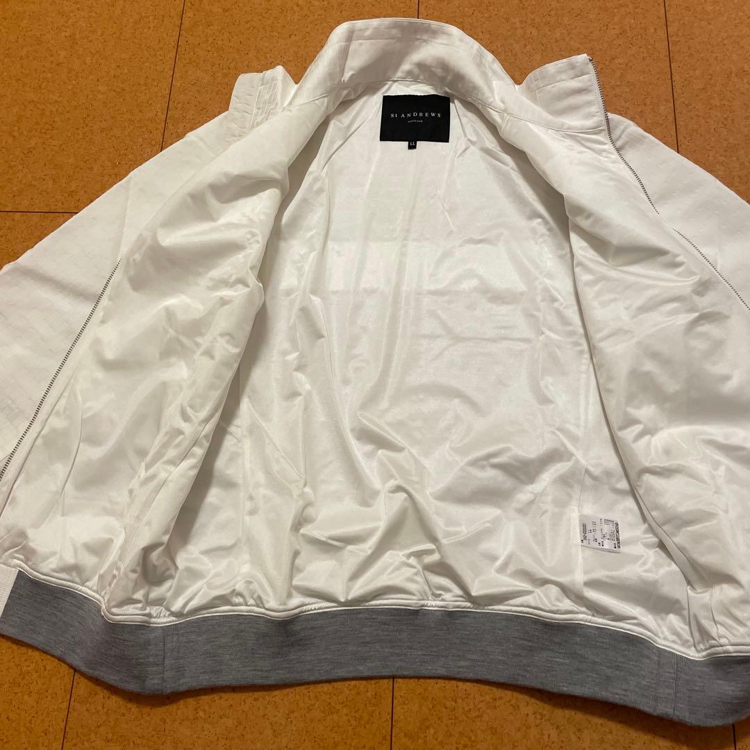 新品　未着用　LL セントアンドリュース　メンズ　ブルゾン　総柄　上質　ゴルフ