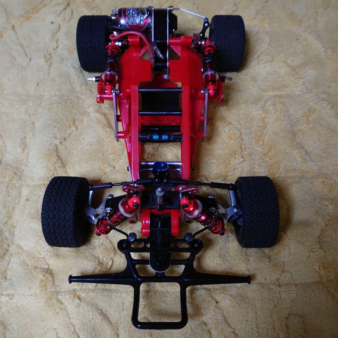 か*お様 タミヤ　マイティフロッグ　カスタム　ランチャ037ラリーボディ付き