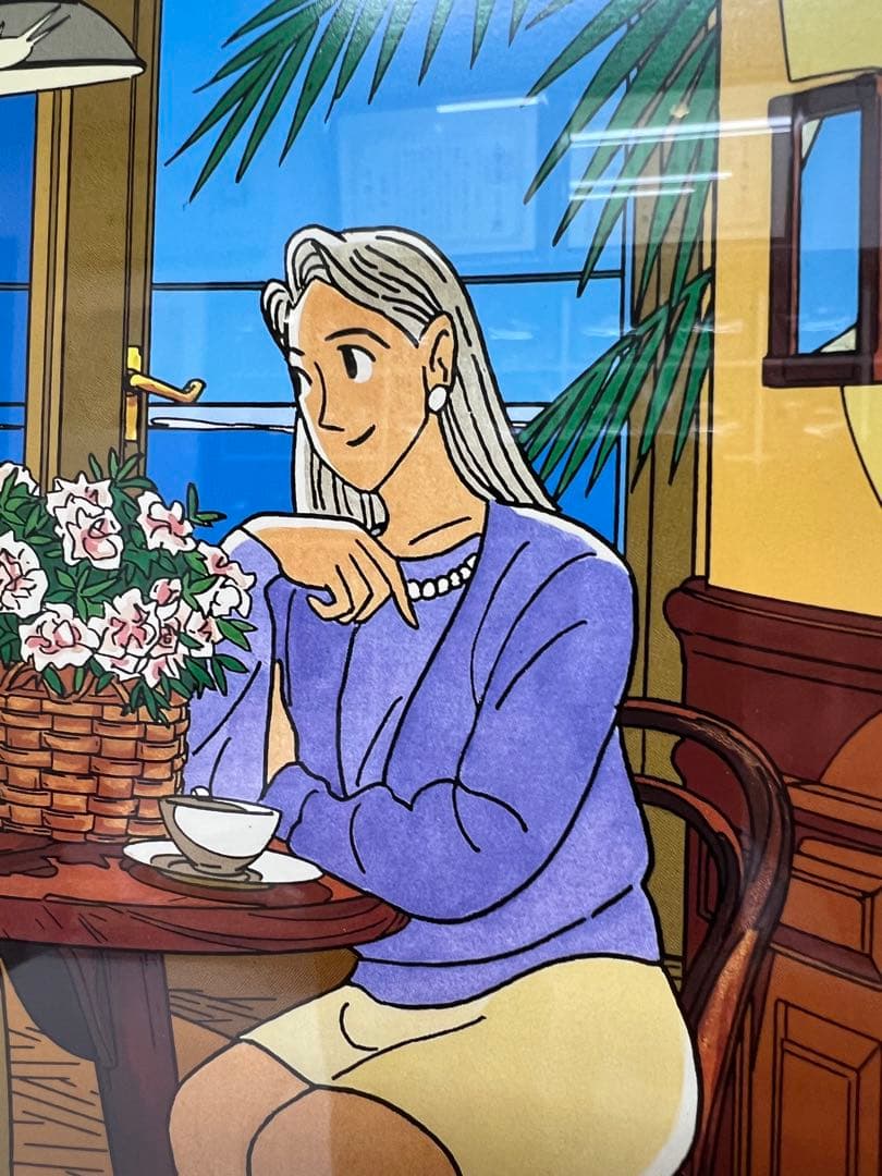 わたせせいぞう 「アザレアの風より緩やかに」アートポスター