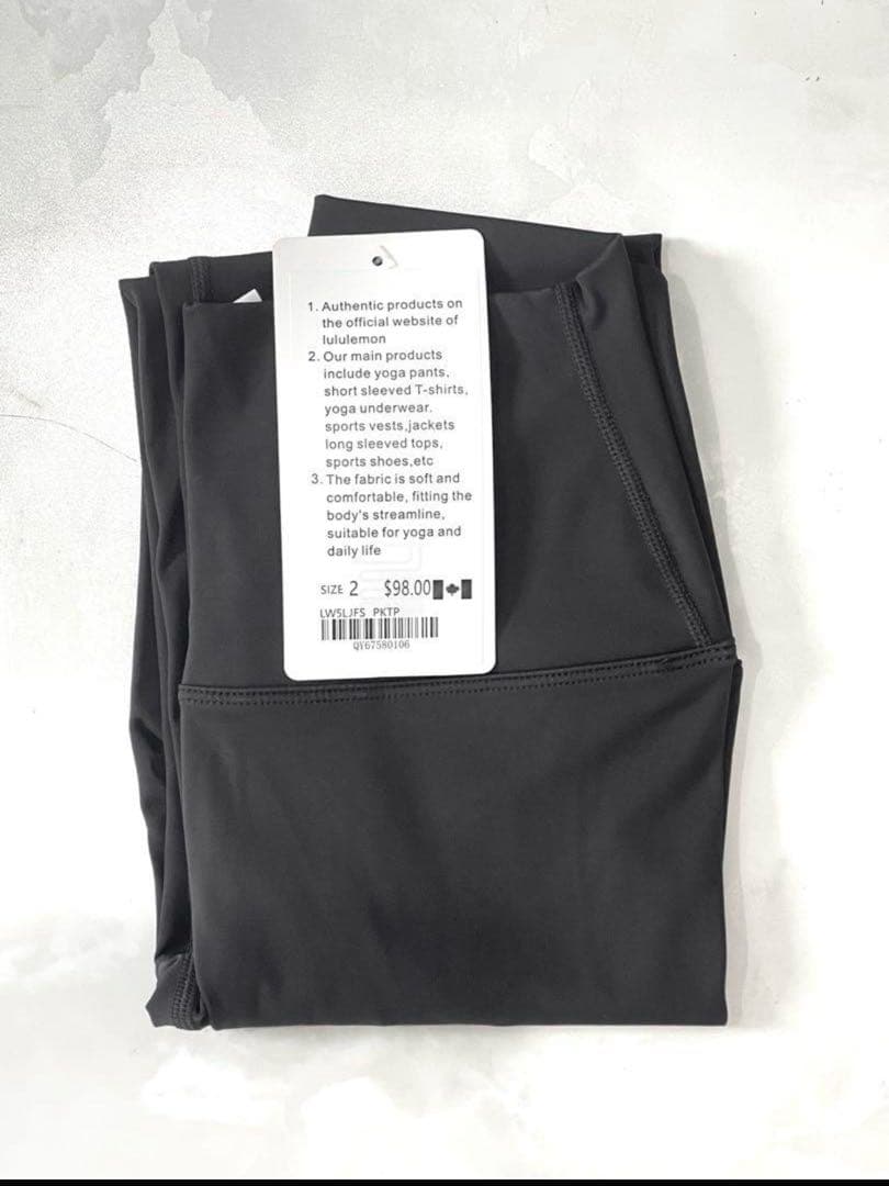 HAPPY ♪新品Lululemon Groove ヨガパンツ黒XS（2）