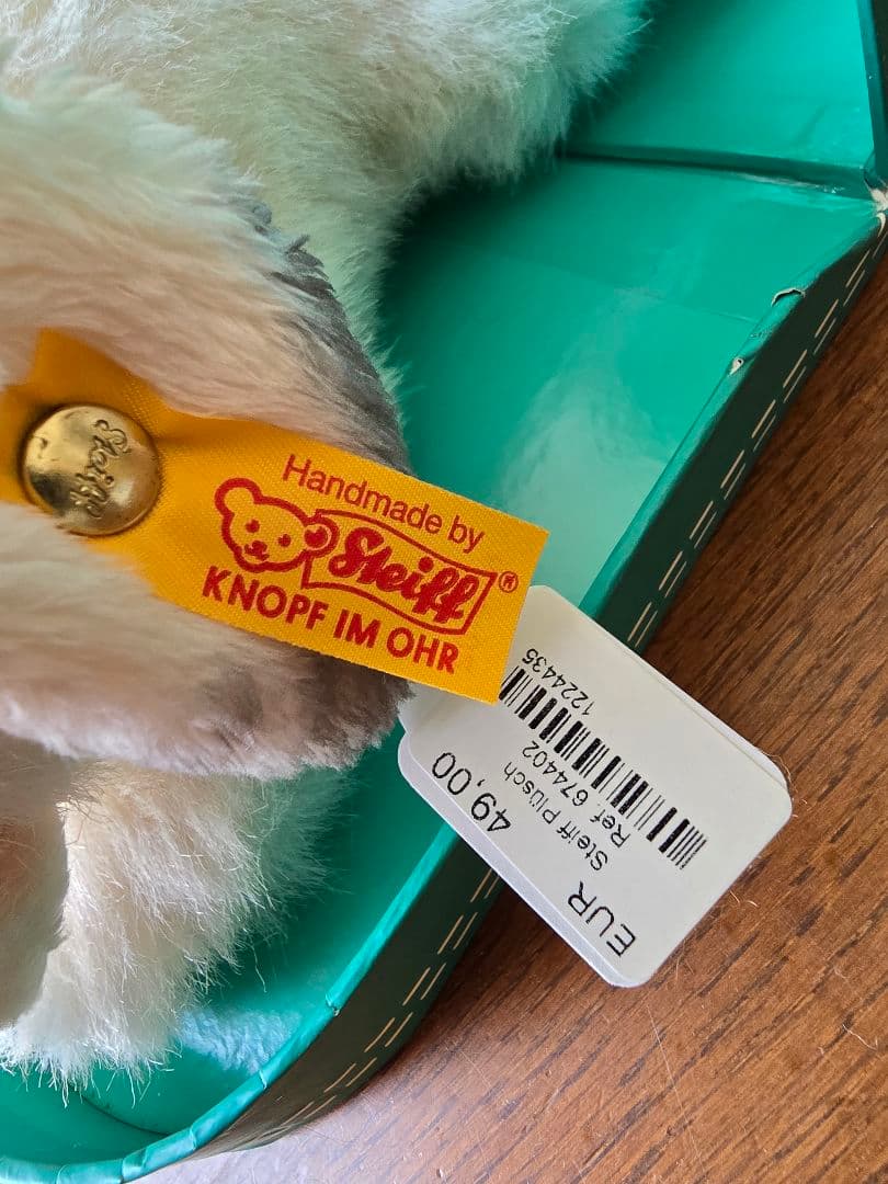 ドイツ土産　犬　シュタイフ　ぬいぐるみ　ボストンバッグ　舶来品