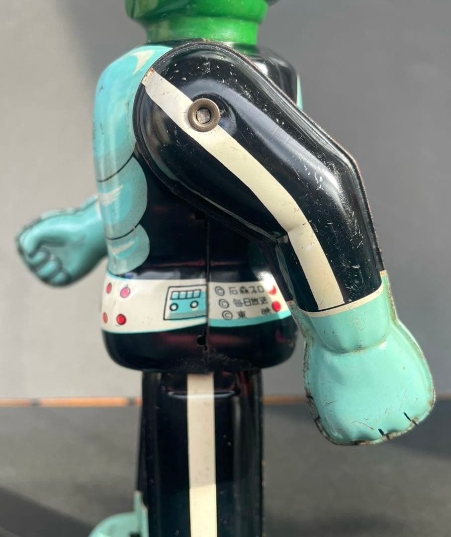 エンゼル　仮面ライダー　ブリキ　玩具