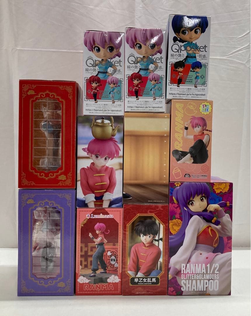 らんま1/2 フィギュア　まとめ売り　11箱セット　29251219J01L