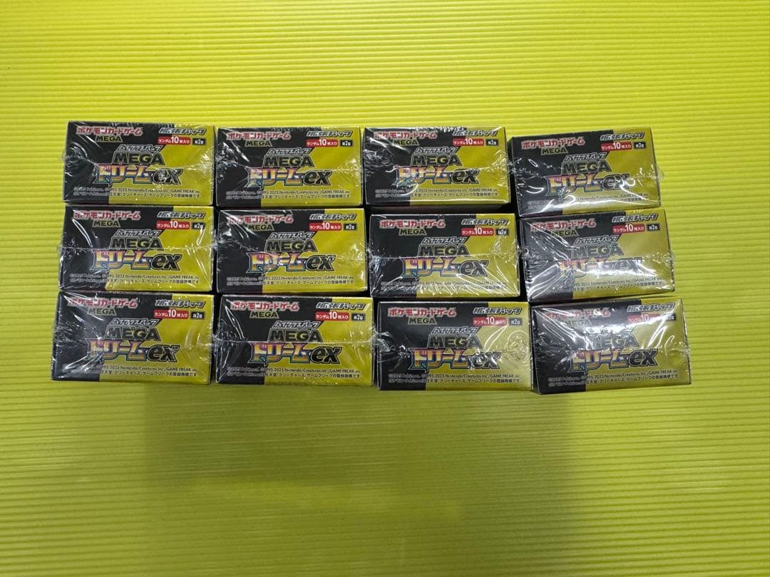 【新品・未開封】ポケモンカード　メガドリームEX シュリンク付き12BOX