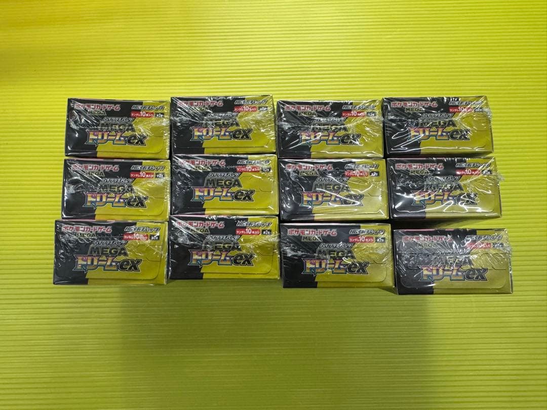 【新品・未開封】ポケモンカード　メガドリームEX シュリンク付き12BOX