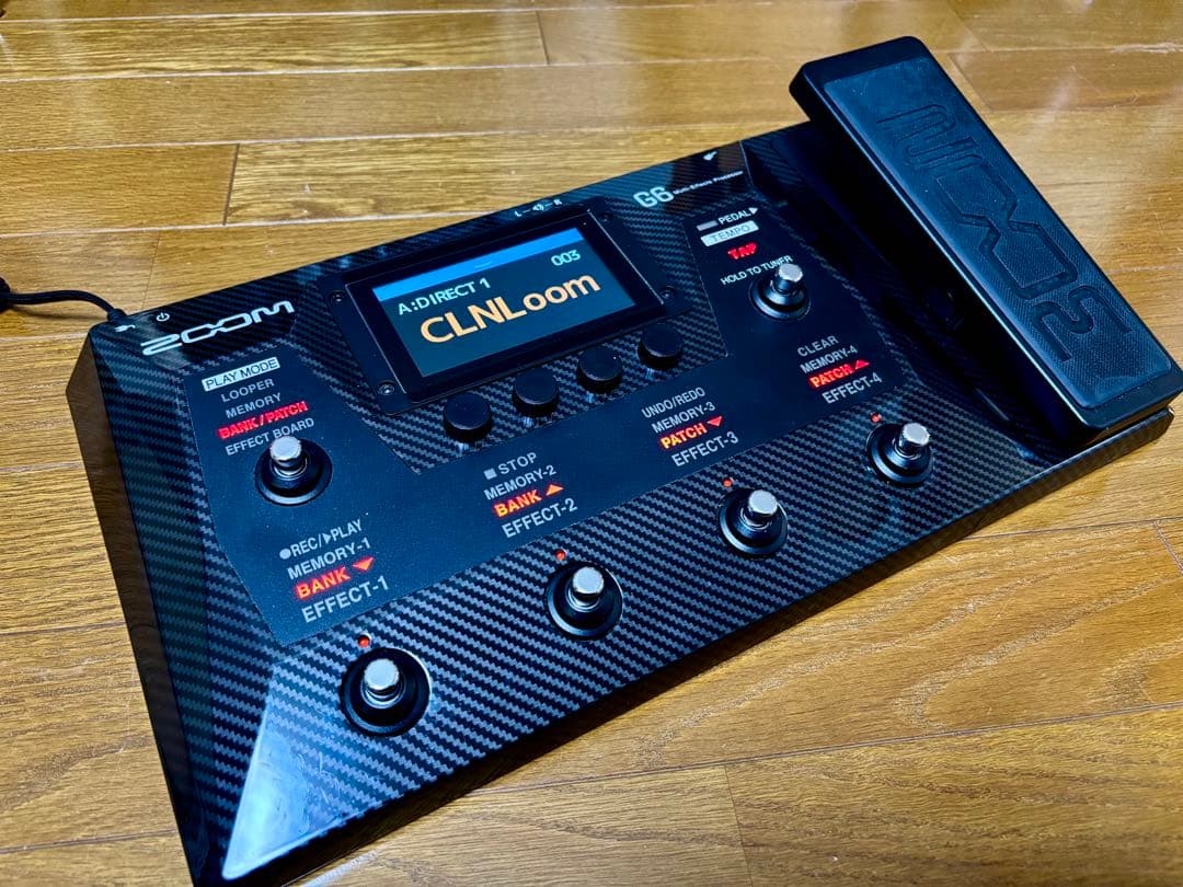 G6 ZOOM 中古完動美品 ズーム マルチエフェクター