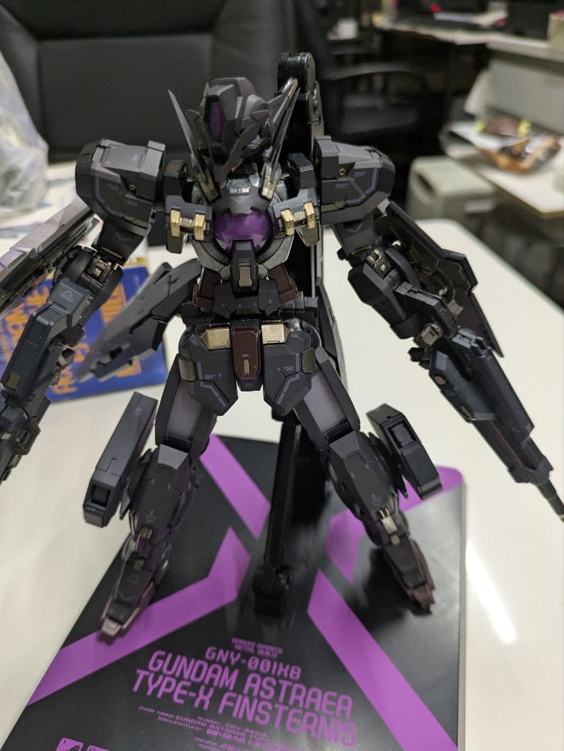 L BUILD ガンダムアストレアTYPE-Xフィンスターニス