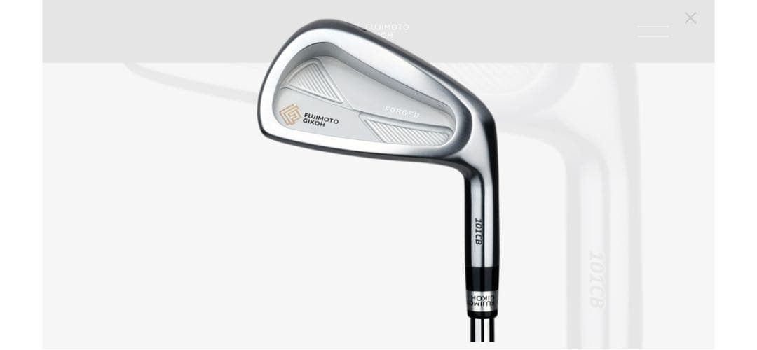 【美品】藤本技工 101CB FORGED アイアンセット【生源寺プロモデル】